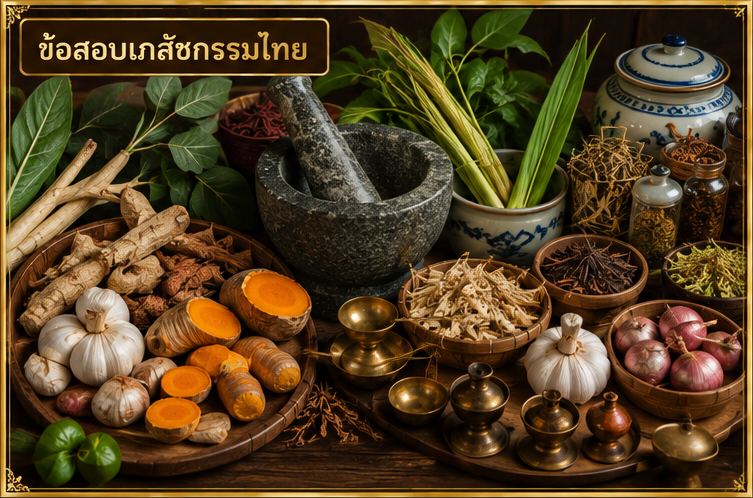 ข้อสอบเภสัชกรรมไทย