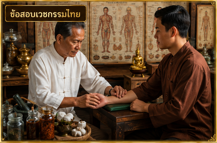 ข้อสอบเวชกรรมเวชกรรมไทย